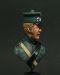 Front View - British Mounted Rifles NCO, Cape Wars 1830 - fine scale model bust kit produced by Black Eagle Miniatures