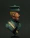 Front View - British Mounted Rifles NCO, Cape Wars 1830 - fine scale model bust kit produced by Black Eagle Miniatures
