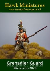 Grenadier Guard Private - kneeling, Battle of Waterloo 1815